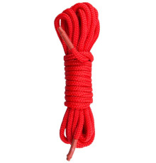 Красная веревка для связывания Nylon Rope - 5 м.