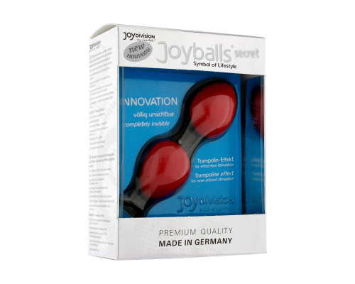 Красные вагинальные шарики Joyballs Secret