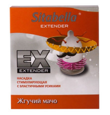 Стимулирующая насадка Sitabella Extender  Жгучий мачо