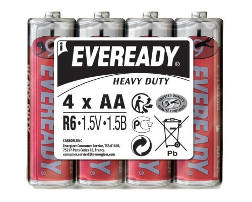 Батарейки EVEREADY R6 типа AA - 4 шт.