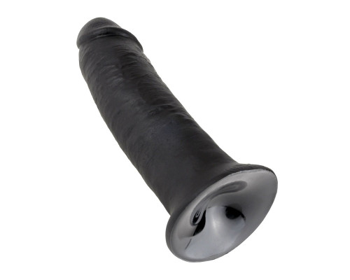 Чёрный фаллос-гигант 10  Cock - 25,4 см.