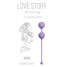 Сиреневые вагинальные шарики Cleopatra Lavender Sunset