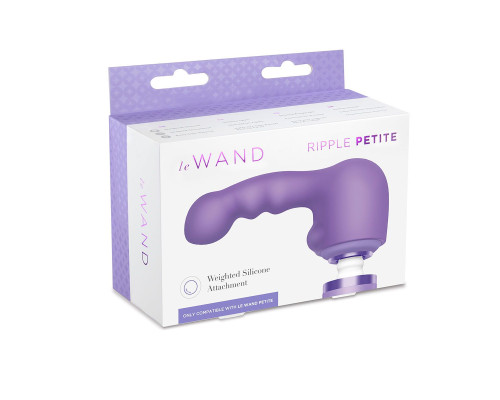 Утяжеленная насадка RIPPLE VIOLET для массажера Le Wand