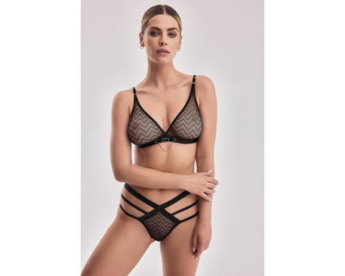 Бюстгальтер Sono из сетки с геометрическим рисунком
