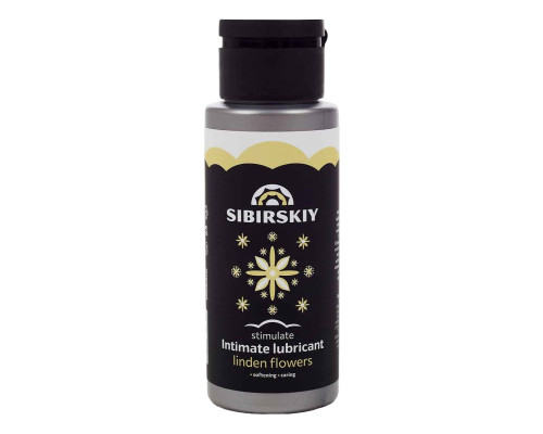 Возбуждающий интимный лубрикант SIBIRSKIY с ароматом цветков липы - 100 мл.