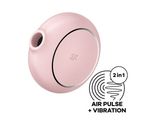 Розовый клиторальный стимулятор Pro To Go 3