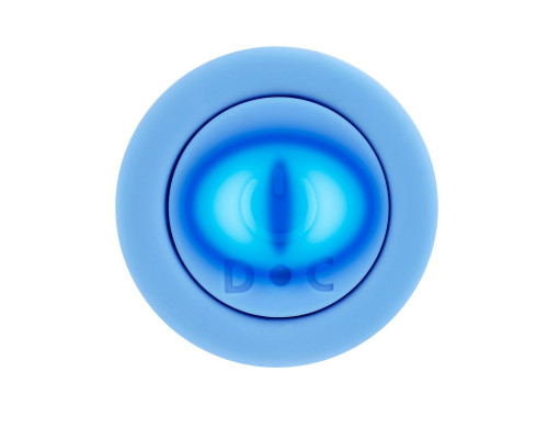 Голубой wand-вибратор Out Of The Blue - 10,5 см.