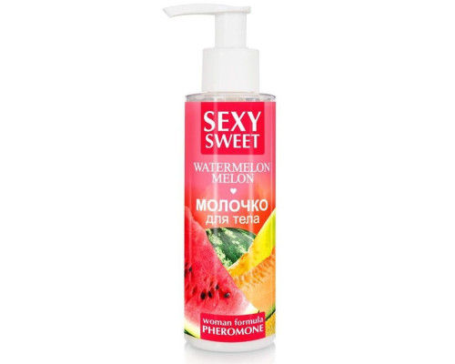 Молочко для тела с феромонами и ароматом дыни и арбуза Sexy Sweet Watermelon Melon - 150 гр.