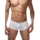 Мужские кружевные трусы-хипсы