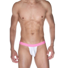 Мужские трусы-джоки на розовом поясе