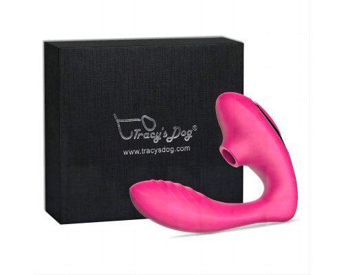 Розовый вибромассажер Clitoral Sucking Vibrator OG для стимуляции клитора и точки G