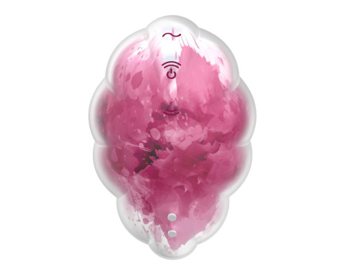 Малиновый вакуум-волновой клиторальный вибростимулятор Cloud Dancer