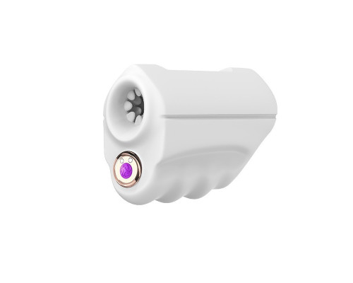 Белый вибромастурбатор Mini Masturbator