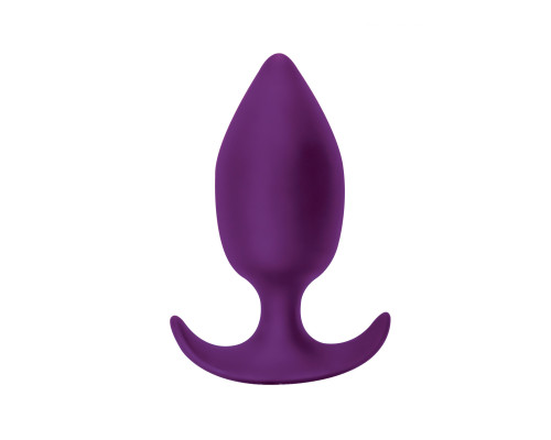 Фиолетовая пробка со смещенным центром тяжести Insatiable - 10,5 см.