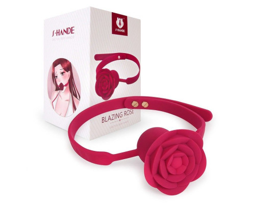 Розовый виброкляп Blazing Rose