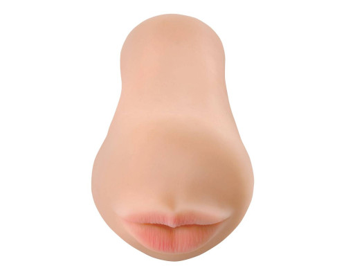 Телесный мастурбатор-ротик Deep Throat Cocksucker