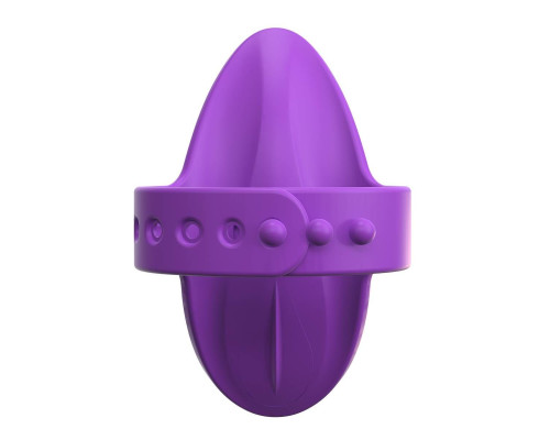 Фиолетовая вибронасадка на пальцы Finger Vibe