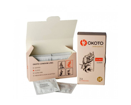 Презервативы OKOTO Classic - 12 шт.