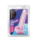 Розовый фаллоимитатор 6 Inch Crystalline Dildo - 15,2 см.