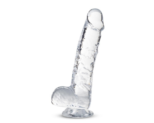Прозрачный фаллоимитатор 6 Inch Crystalline Dildo - 15,2 см.