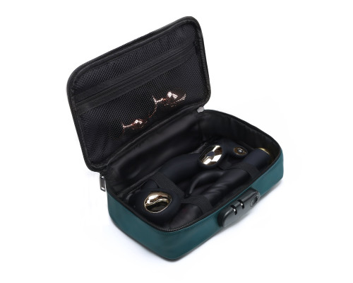 Зеленая сумочка для хранения игрушек Discreet Box