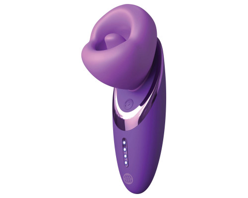 Фиолетовый стимулятор клитора Pleasure Sucker