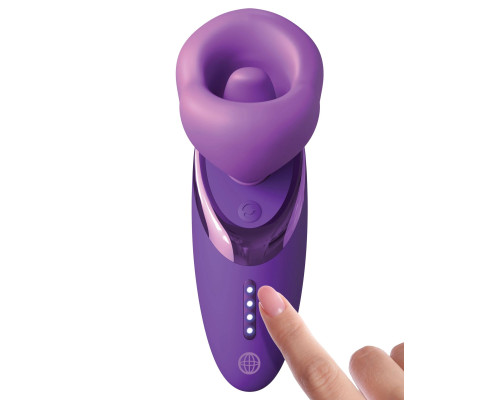 Фиолетовый стимулятор клитора Pleasure Sucker