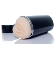 Мастурбатор-вагина с вибрацией Heart Of Love в колбе в форме сердца