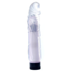Прозрачный вибратор Juicy Jelly - 22 см.