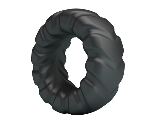 Черное эрекционное кольцо Jeriko