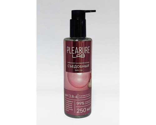 Лубрикант на водной основе Pleasure Lab с ароматом бабл-гам - 250 мл.