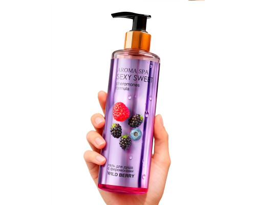 Гель для душа с феромонами и ароматом диких ягод Wild Berry - 200 мл.