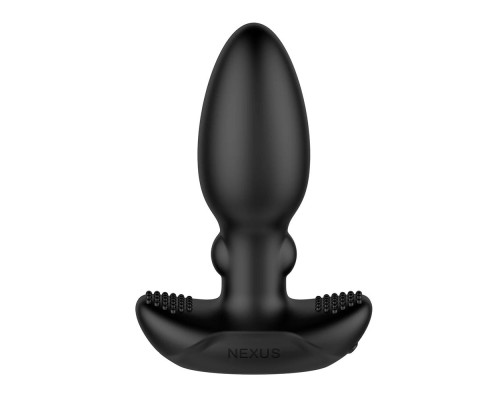Черная анальная вибровтулка Nexus Beat - 10,8 см.