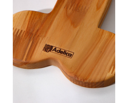 Деревянное блюдо для подачи в форме члена (25 х 16,5 х 1,7 см)