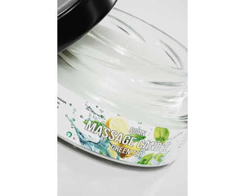 Массажная свеча «Зелёный чай» - 50 мл.