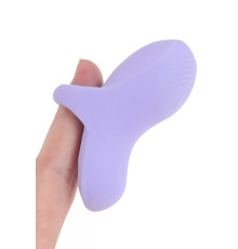 Сиреневый сенсорный вибромассажёр на палец Fuzu Sensa