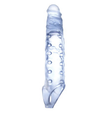 Прозрачная насадка-удлинитель Length Enhancer с подхватом - 27 см.