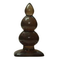 Дымчатая анальная втулка Anal Drops Medium - 14 см.