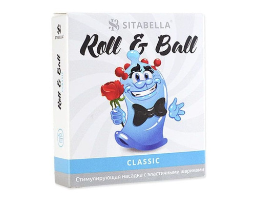 Стимулирующий презерватив-насадка Roll   Ball Classic