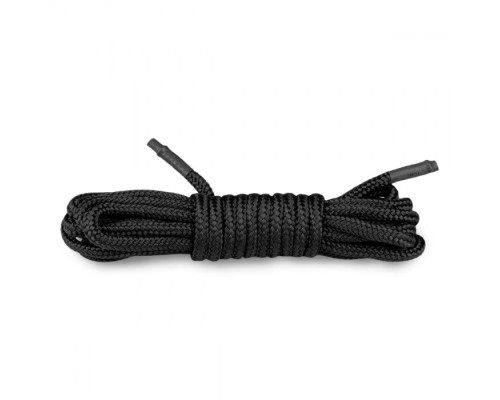 Черная веревка для бондажа Easytoys Bondage Rope - 5 м.