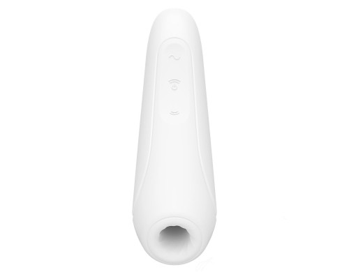 Белый вакуум-волновой стимулятор Satisfyer Curvy 1+