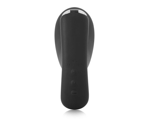 Черный вибромассажер простаты Nuo Vibrating Butt Plug - 10 см.