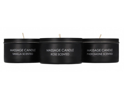 Набор из 3 массажных свечей Massage Candle Set