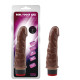 Коричневый вибратор-реалистик 7” Vibe Cock - 18 см.