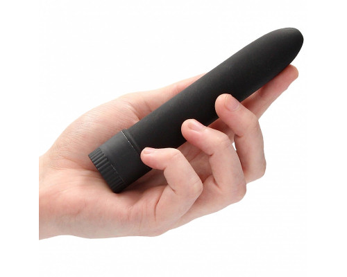 Черный вибратор 5.5  Vibrator Biodegradable - 14 см.