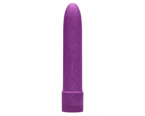 Фиолетовый вибратор 5.5  Vibrator Biodegradable - 14 см.