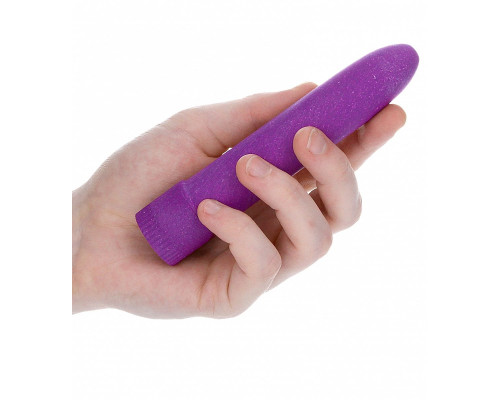 Фиолетовый вибратор 5.5  Vibrator Biodegradable - 14 см.