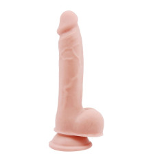 Телесный фаллоимитатор-реалистик Dual Density Dildo - 19,5 см.