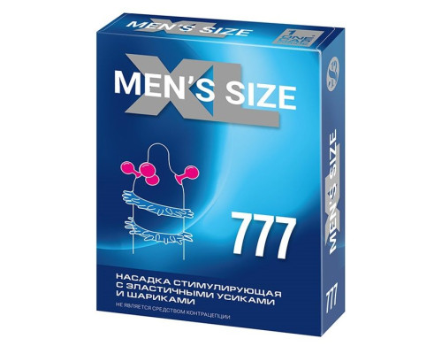 Стимулирующая насадка на пенис MEN SIZE 777