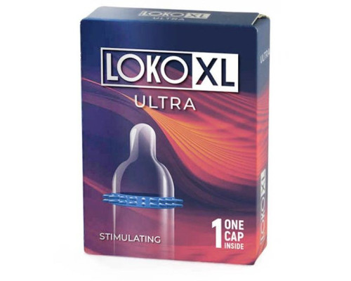 Стимулирующая насадка на пенис LOKO XL ULTRA